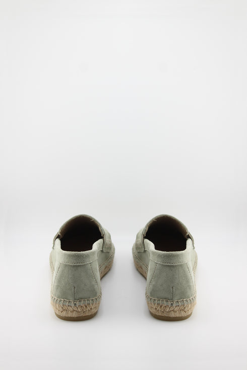 Gaimo Suede Espadrille Loafer with Stitching
